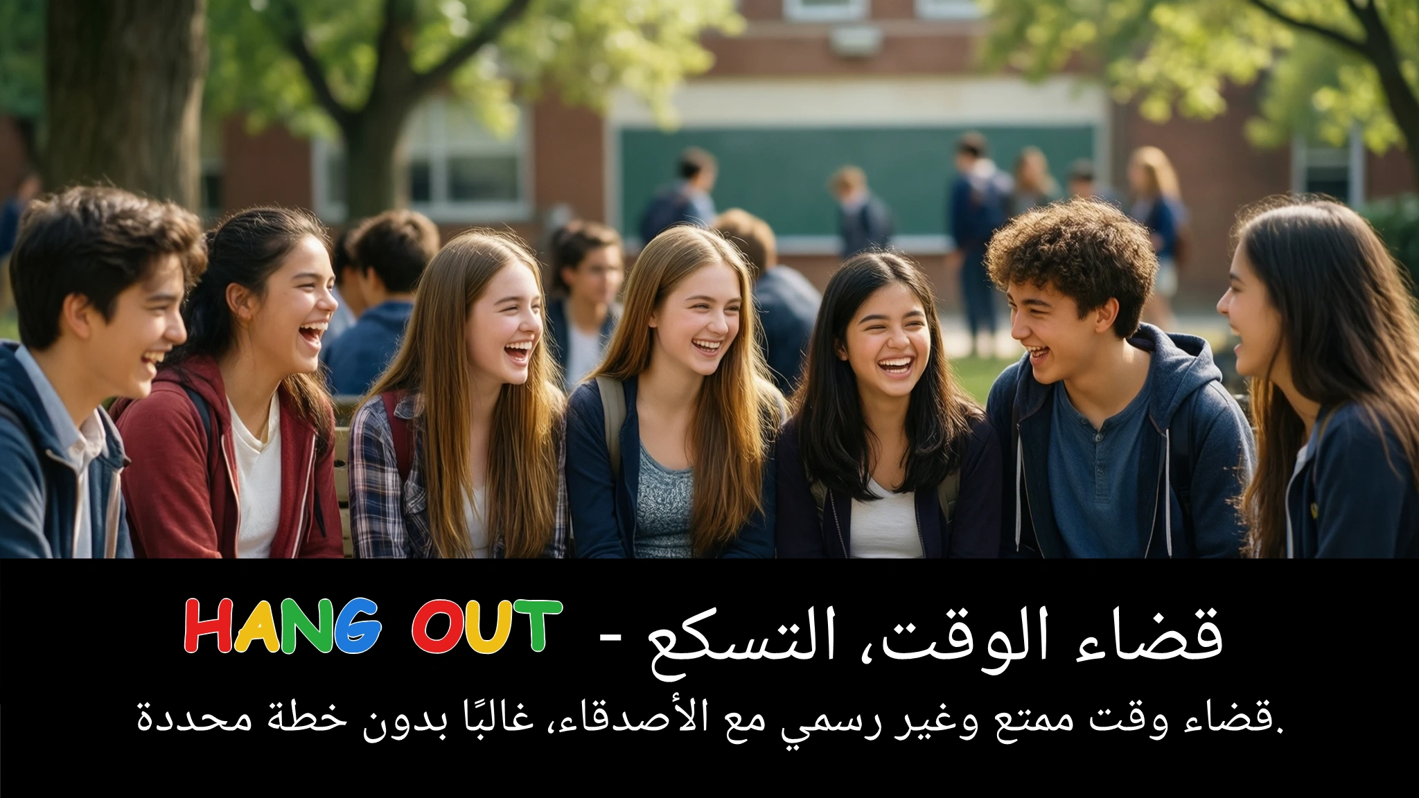 Arabic Illustration for hang out